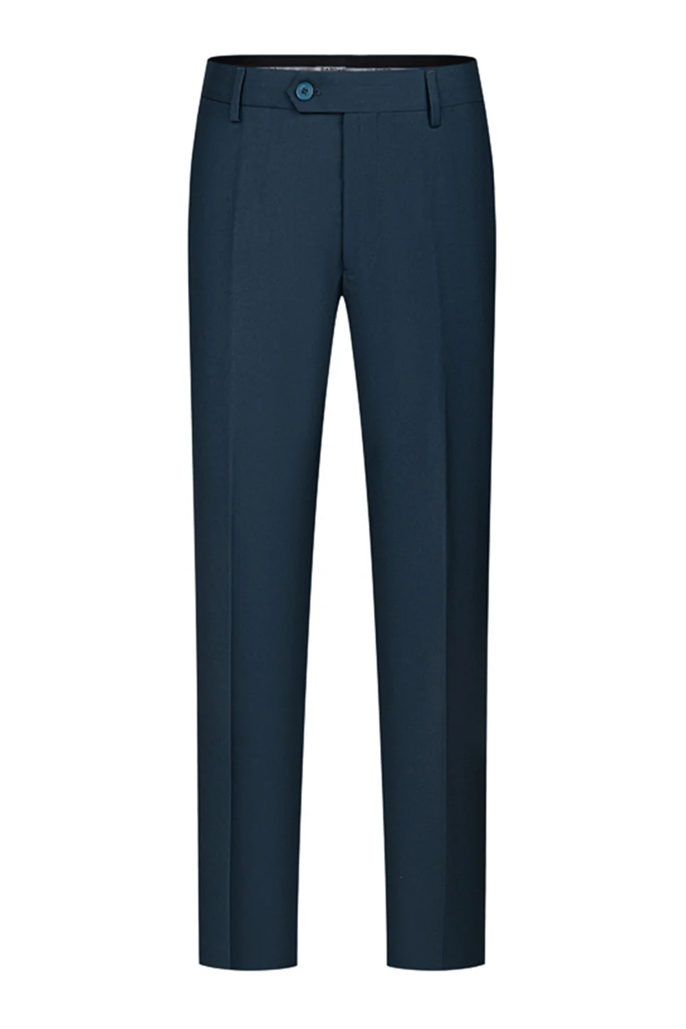 2-piece Black Peaked Lapel Double Breasted Men's Suits - Image 36