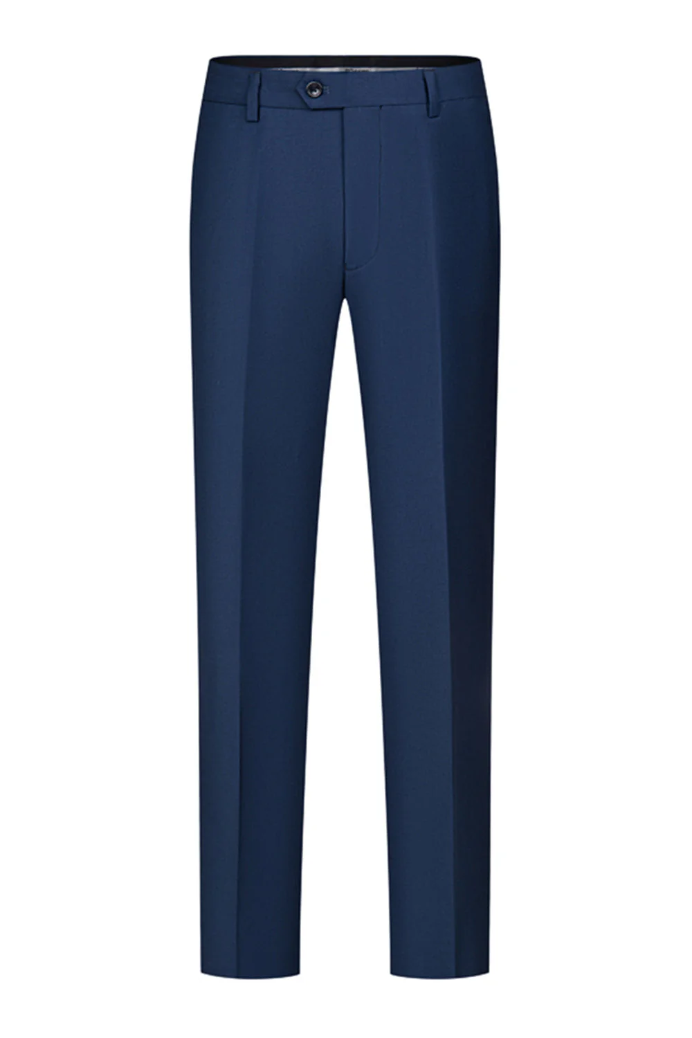 2-piece Black Peaked Lapel Double Breasted Men's Suits - Image 6