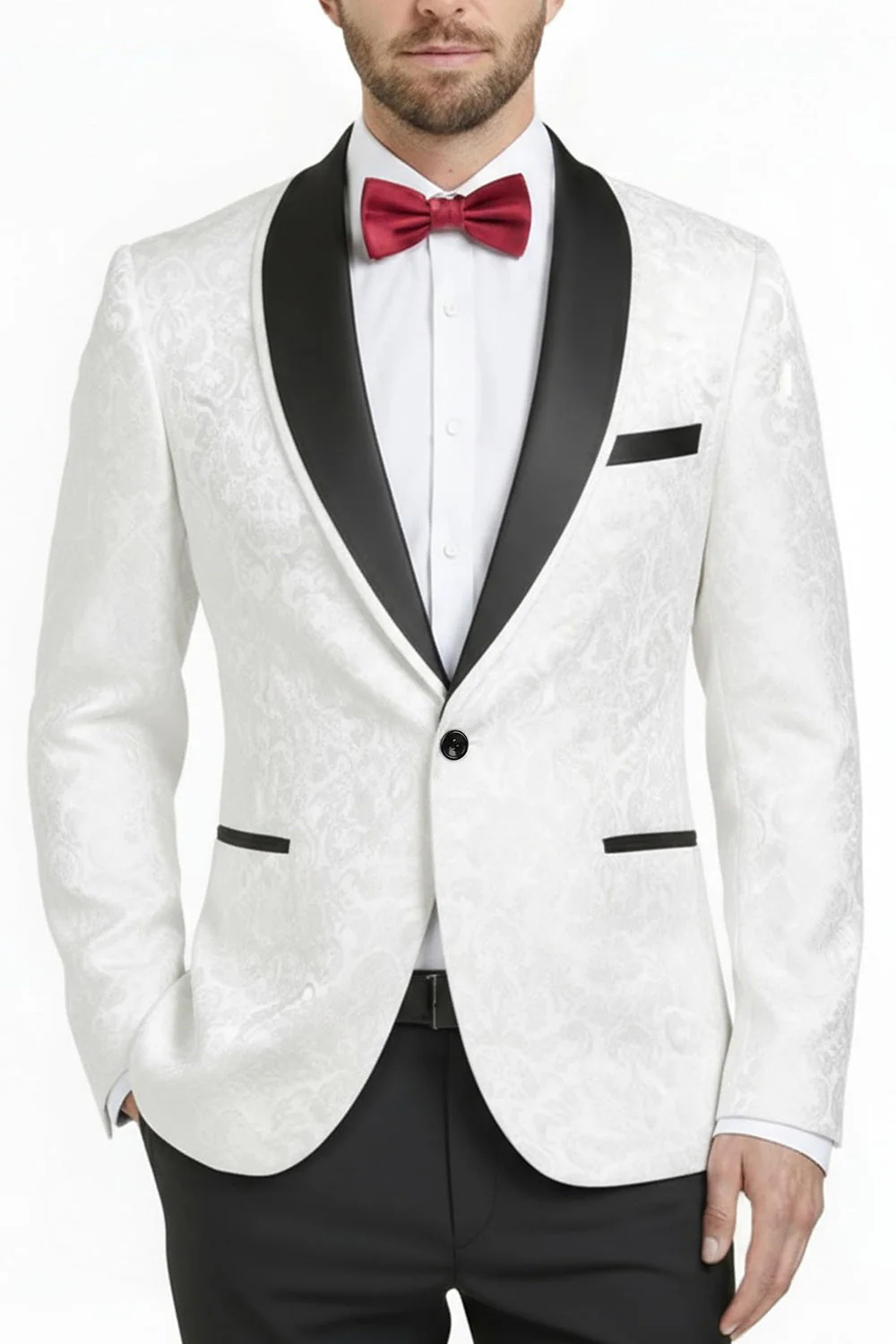 2 Piece Royal Blue Shawl Lapel One Button Men's Suits - Image 13