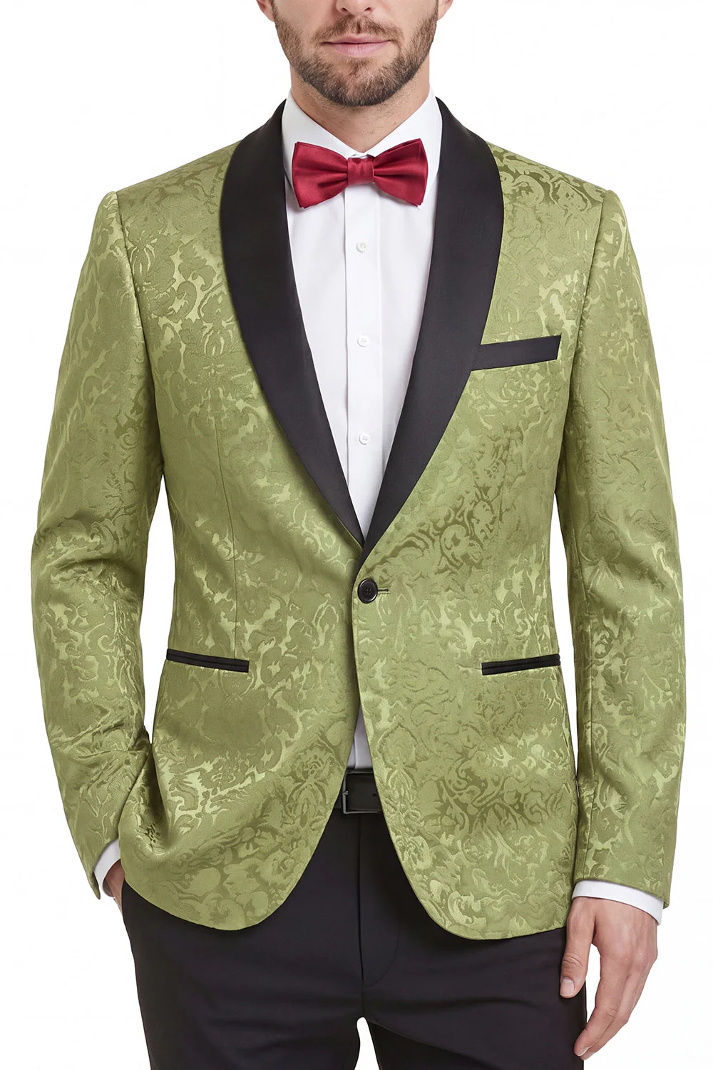 2 Piece Royal Blue Shawl Lapel One Button Men's Suits - Image 9