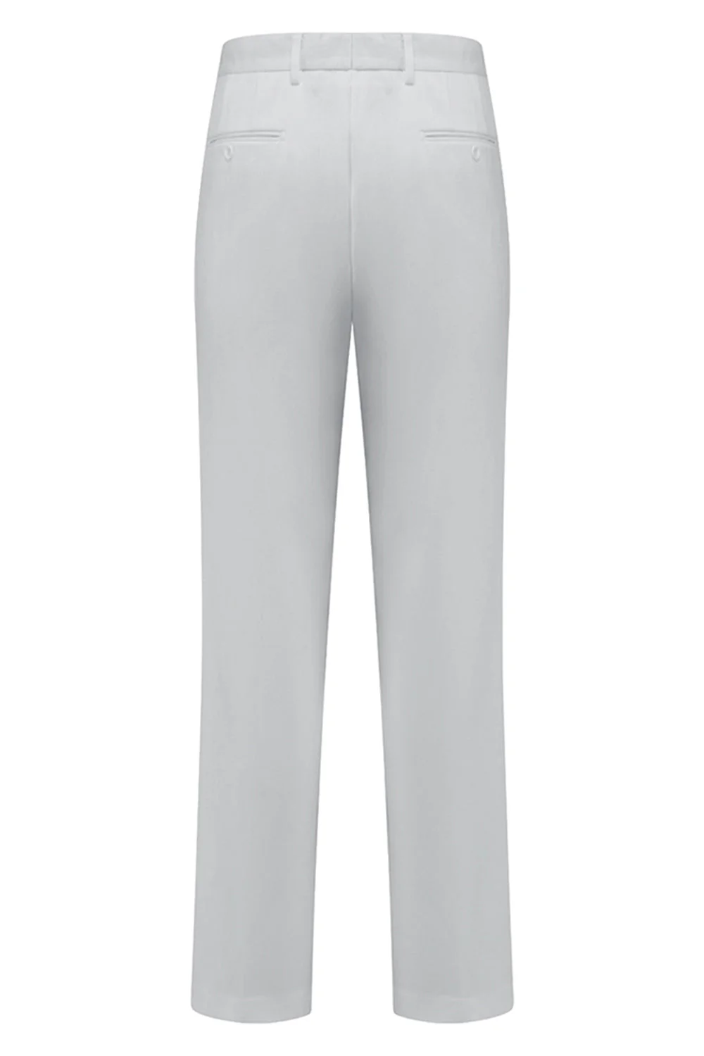 2 Piece White Shawl Lapel Men's Wedding Suits - Image 5