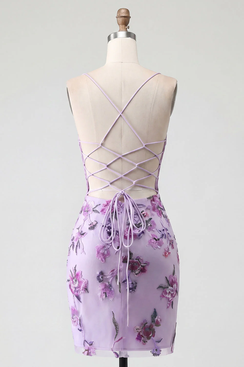 Sparkly Blush Bodycon Halter Sheer Corset Sequin Cocktail Dress - Image 10