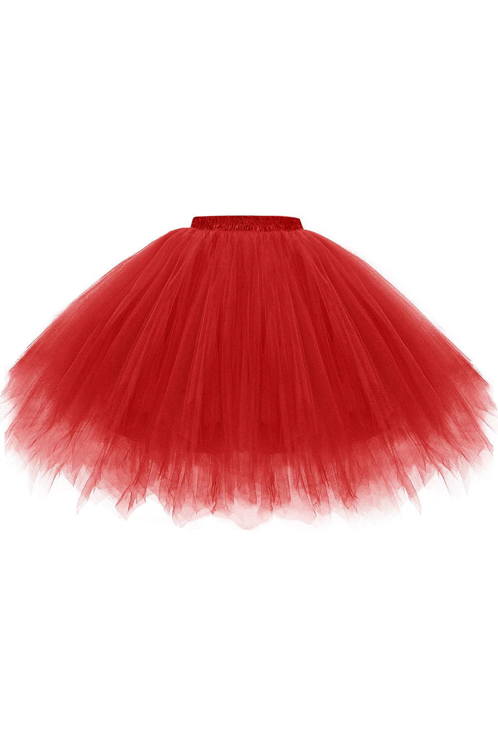 Classic Short Ballet Bubble Tulle Tutu Skirt - Image 12