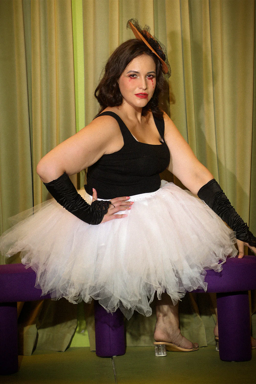 Classic Short Ballet Bubble Tulle Tutu Skirt - Image 4