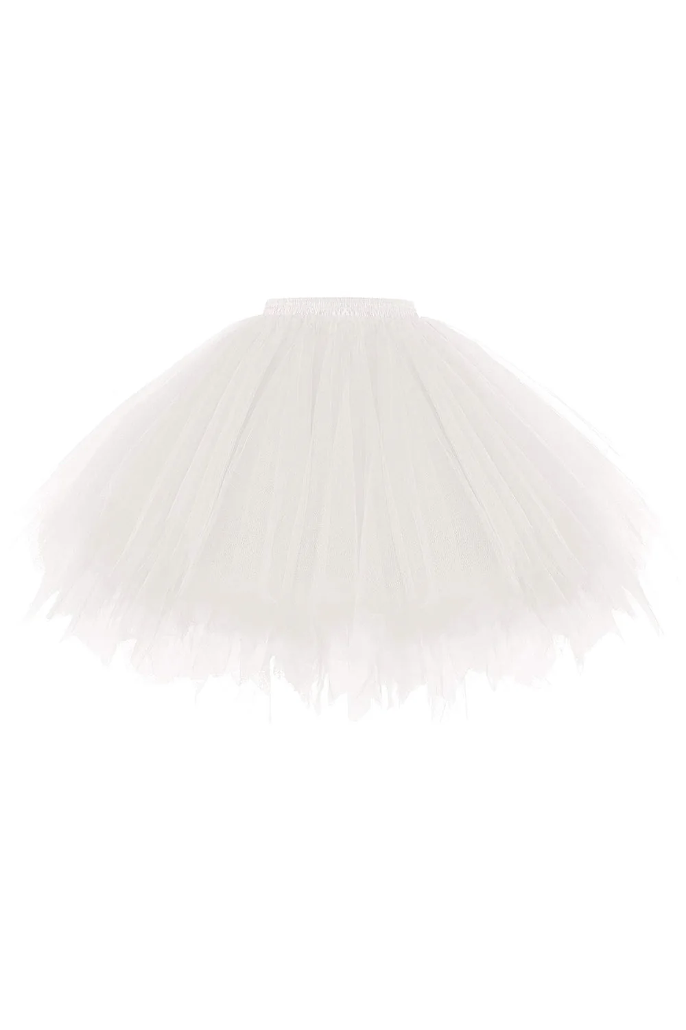 Classic Short Ballet Bubble Tulle Tutu Skirt - Image 5