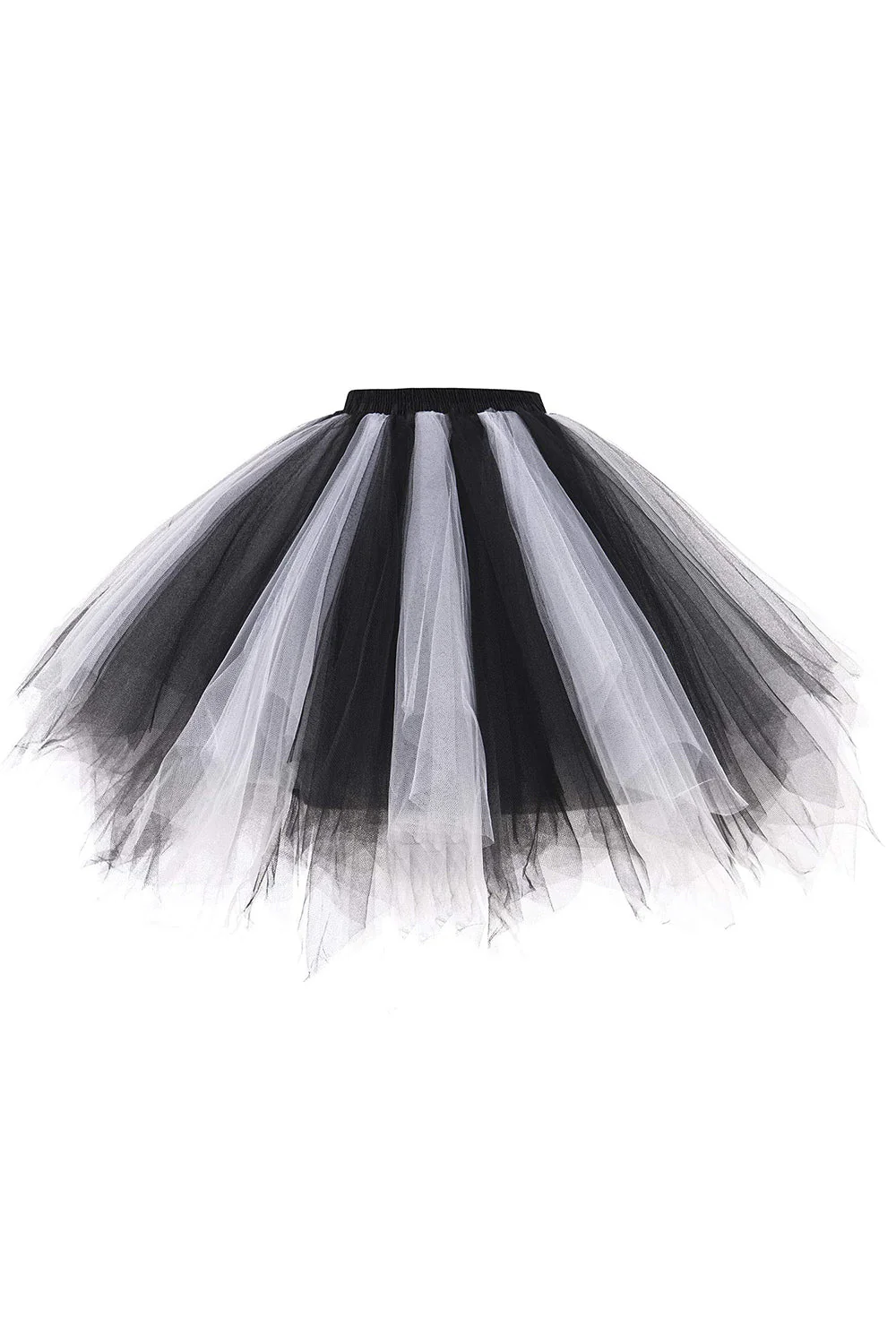Classic Short Ballet Bubble Tulle Tutu Skirt - Image 8