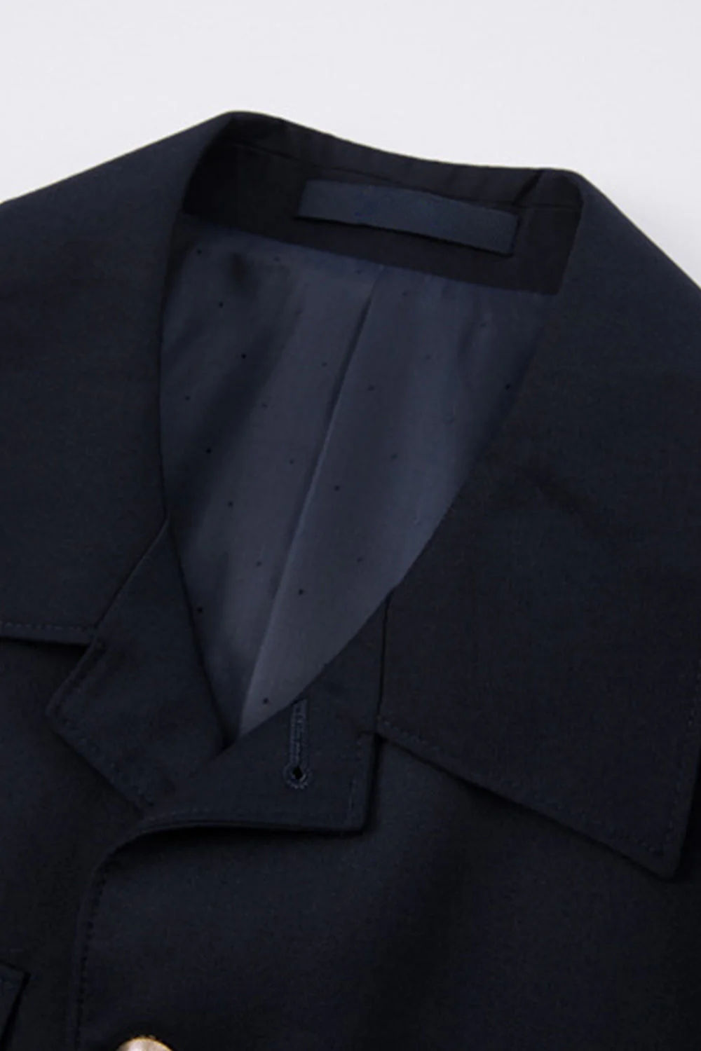 Dark Navy 2 Piece Single Breasted Men's Suits - Image 5