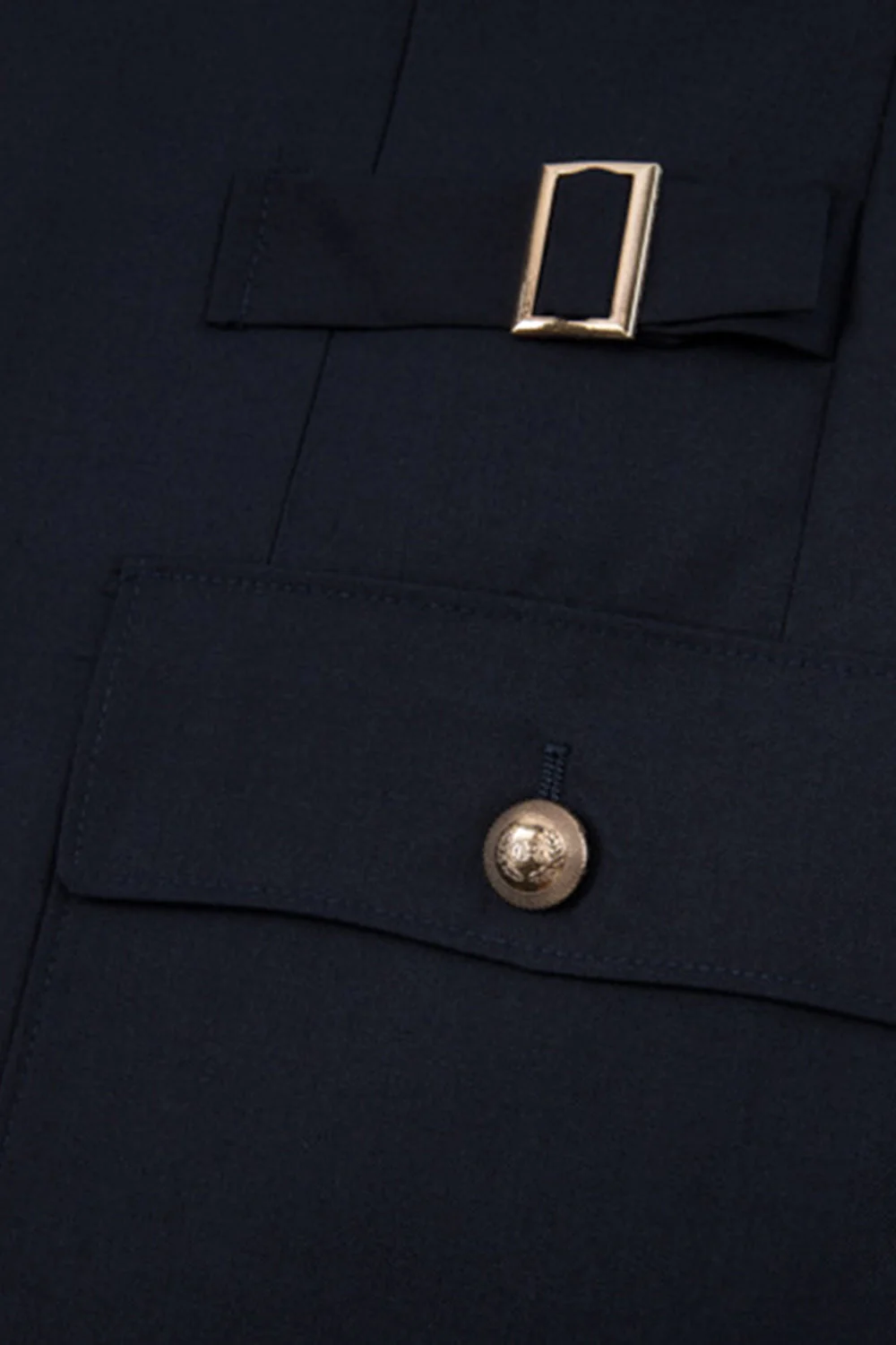 Dark Navy 2 Piece Single Breasted Men's Suits - Image 7