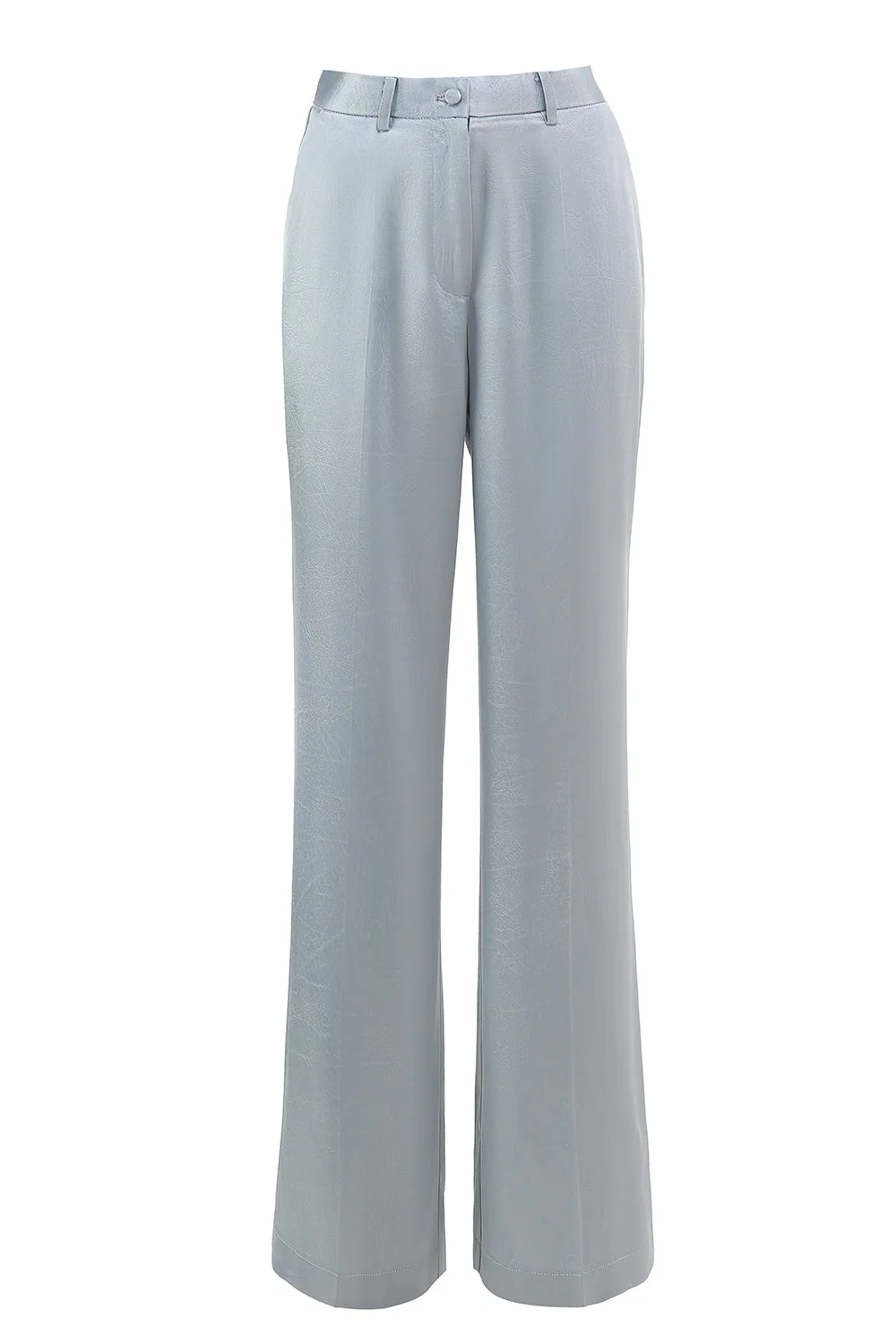 Dusty Blue Peak Lapel 2 Piece Women's Suit with Sash - Image 7