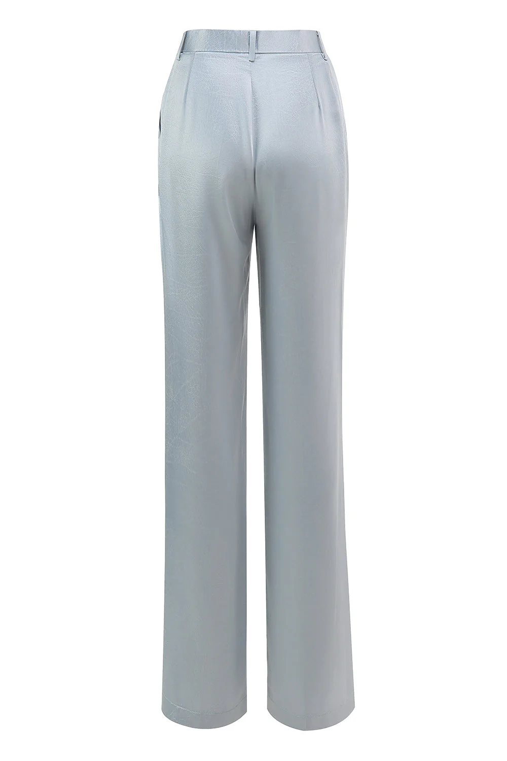 Dusty Blue Peak Lapel 2 Piece Women's Suit with Sash - Image 8