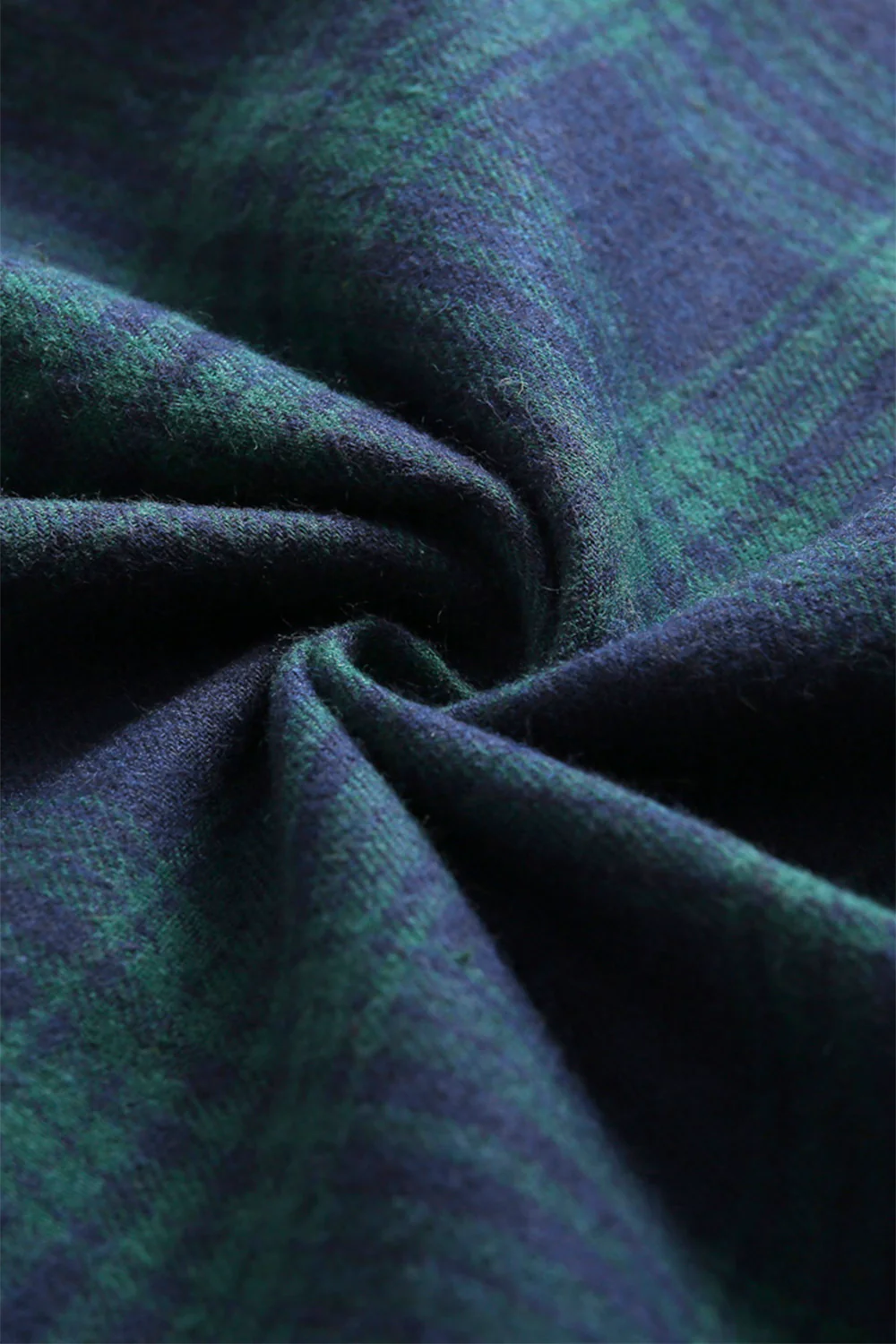Green Plaid 1950s Tartan Dress - Image 6
