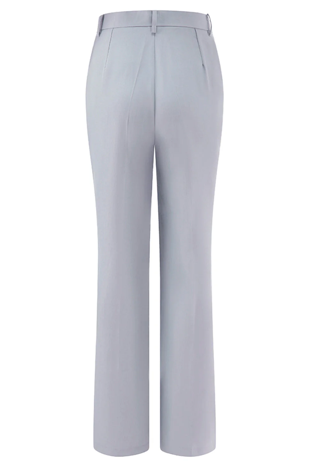 Grey Blue 2-Piece One Button Women Suits with Lace - Image 8