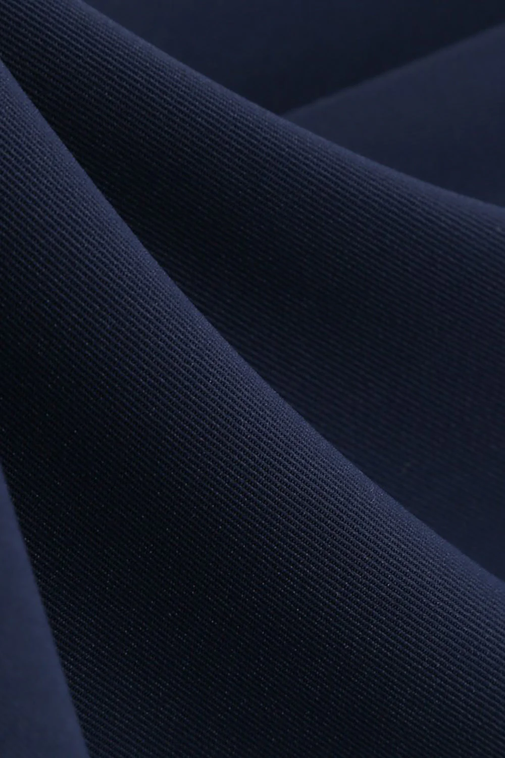 Jewel Neck Navy 1950s Dress with Bowknot - Image 7