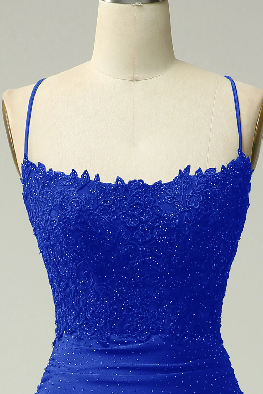 Mermaid Halter Dark Green Long Prom Dress with Appliques Beading - Image 12
