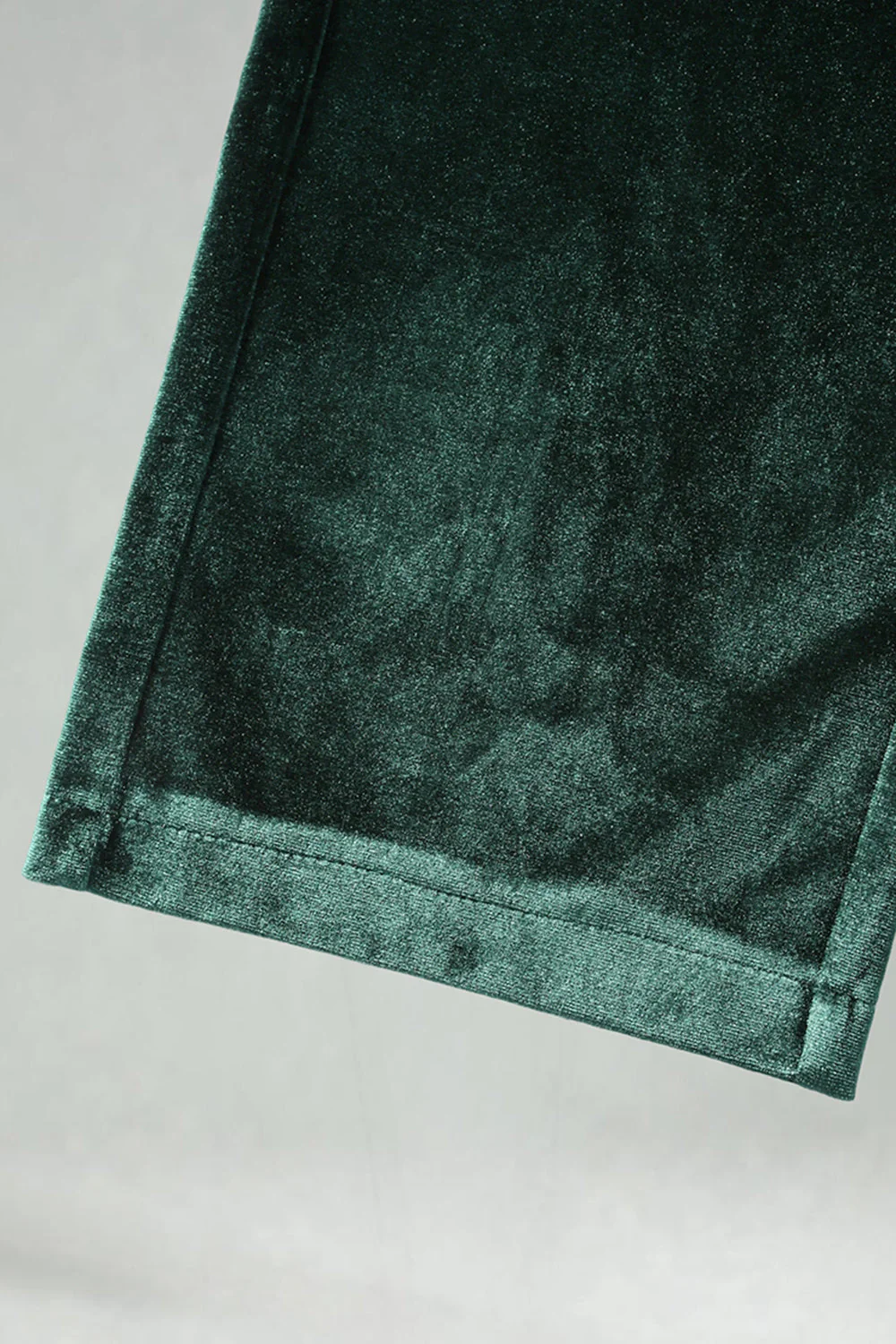 Notched Lapel Velvet Dark Green 2 Pieces Men's Prom Suits - Image 14