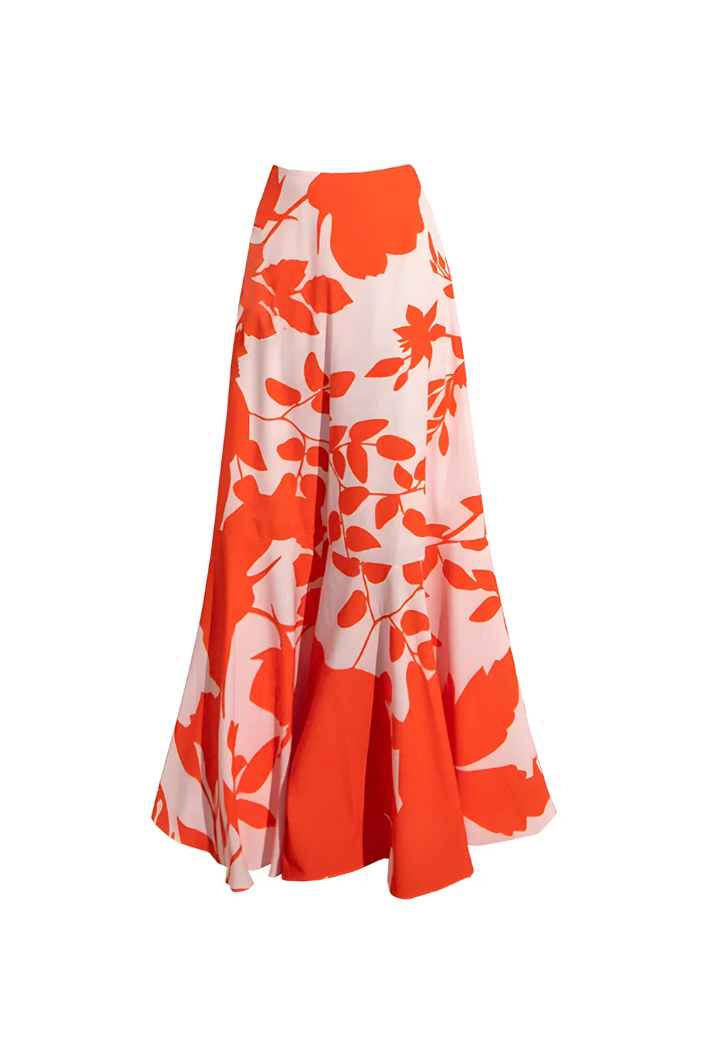 Orange Spaghetti Straps Ruffled 2 Piece Swimwear with Beach Dress - Image 3