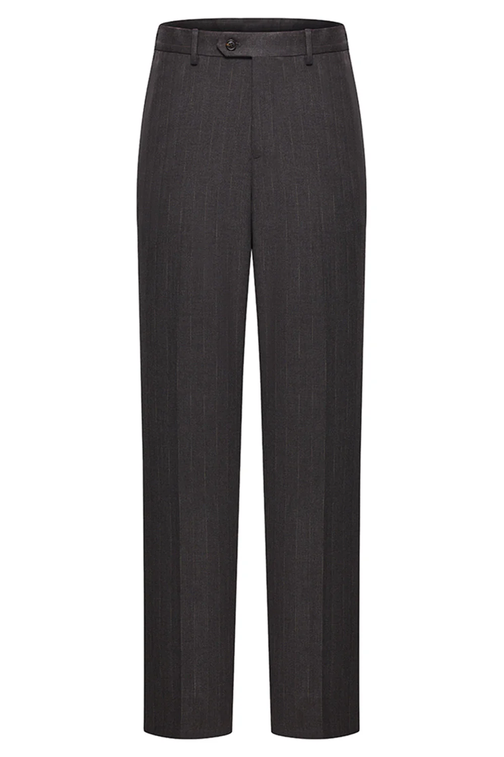 Peak Lapel 3 Piece Single Breasted Coffee Men's Suits - Image 7