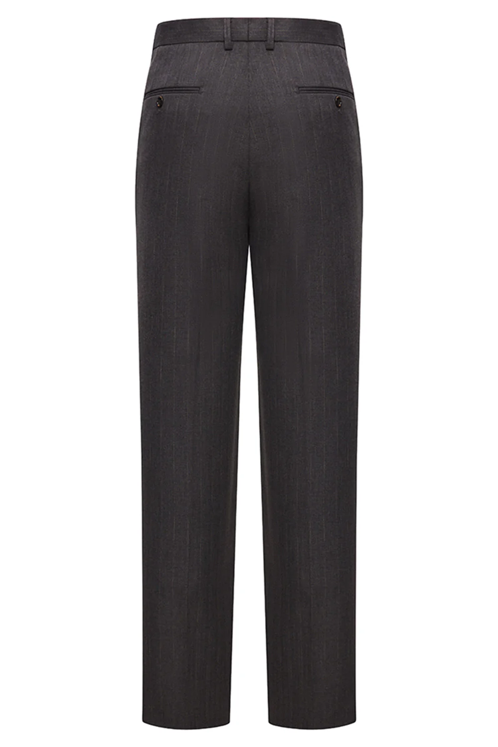 Peak Lapel 3 Piece Single Breasted Coffee Men's Suits - Image 8