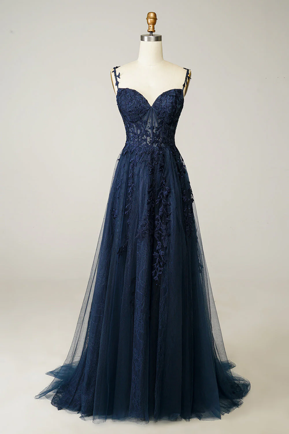 Purple Off the Shoulder Long Prom Dress with Appliques - Image 7
