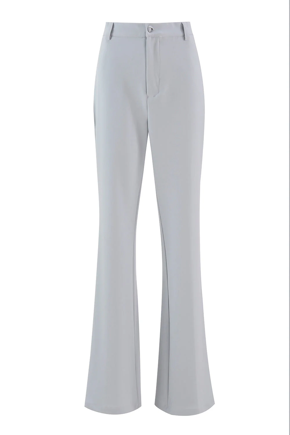 Silver 2 Piece Peak Lapel Double Breasted Slim Fit Women's Suit - Image 7
