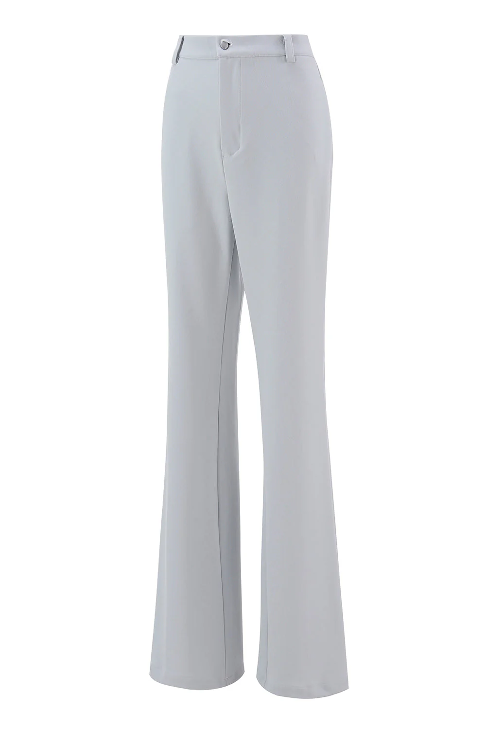 Silver 2 Piece Peak Lapel Double Breasted Slim Fit Women's Suit - Image 9