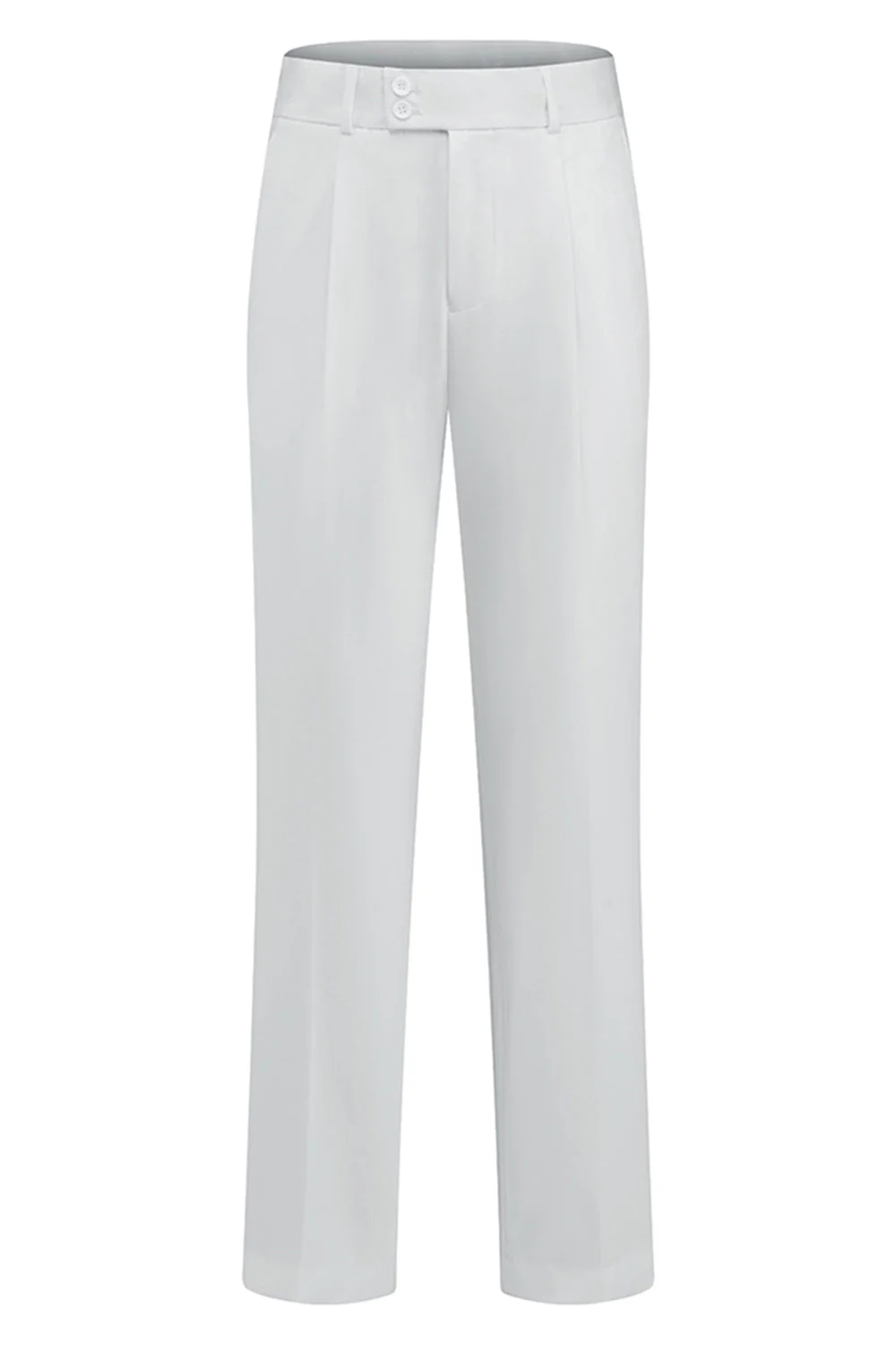 Slim Fit White Shawl Lapel 3 Piece Men's Wedding Suits - Image 7
