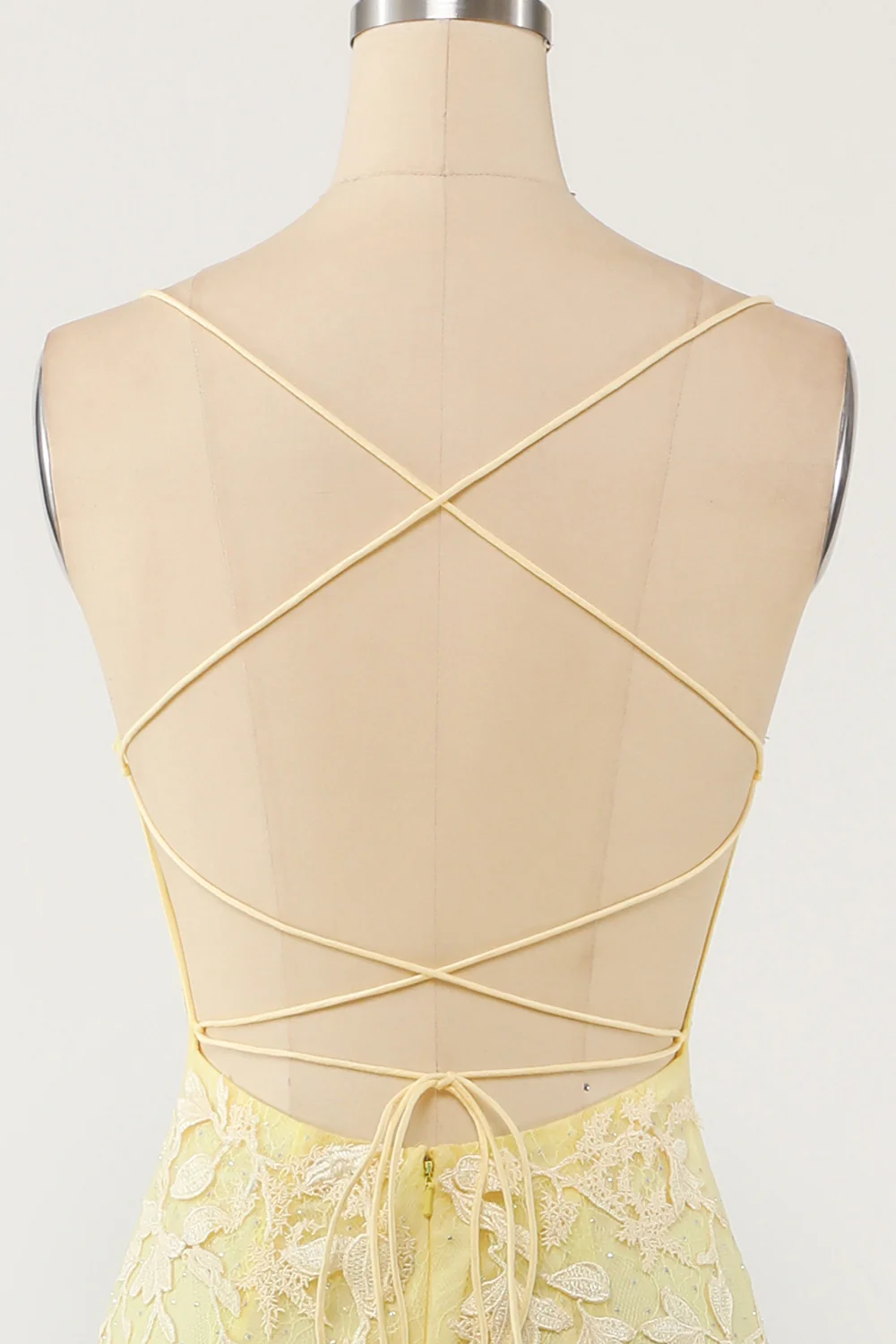 Spaghetti Straps Mermaid Prom Dress - Image 23
