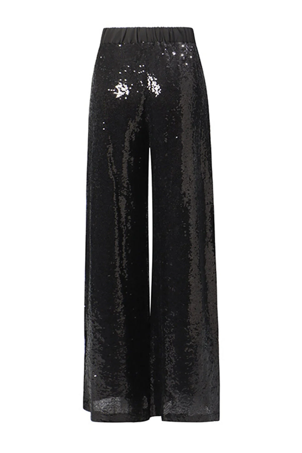 Sparkly 2-Piece Black Red Single Breasted Notched Lapel Women Prom Suits - Image 6
