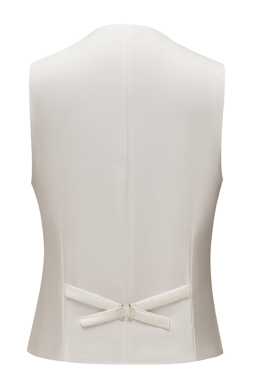 White Shawl Lapel 3 Pieces Men's Suits - Image 5