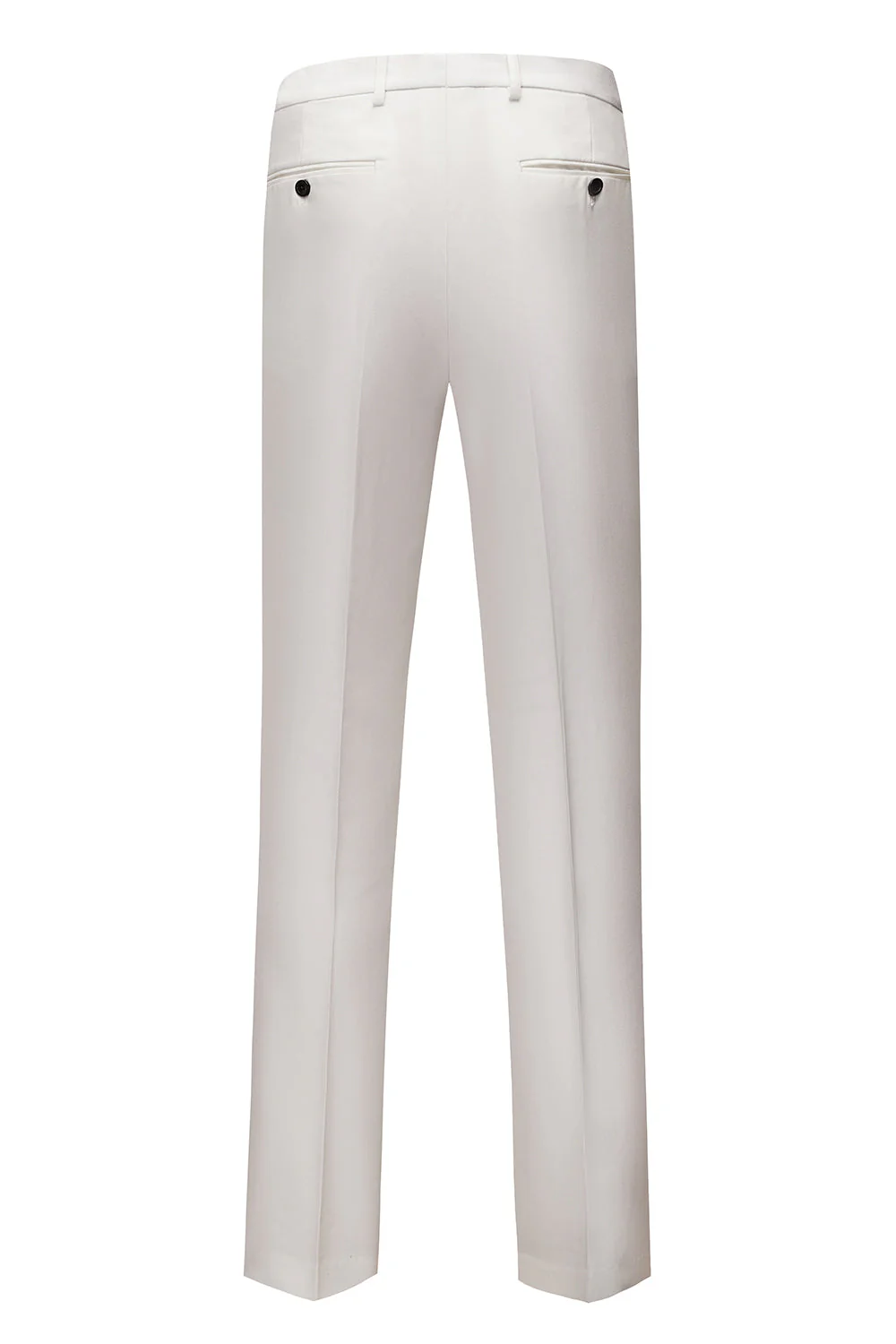 White Shawl Lapel 3 Pieces Men's Suits - Image 7